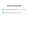 Kit parc à chiot carré 1 x 1 m