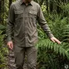 Chemise PROHUNT anti-tiques kaki stretch 4 poches manches longues