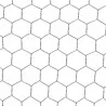 Grillage hexagonal 25mm galvanisé 1,5m x 25m