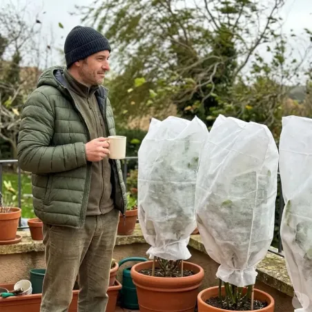 Couverture non tissée 1x1,5m pour protéger vos plantes