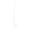 10 piquets métal 105 cm avec œillet pour clôture
