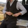 Blouson chasse Amersham Waist Vert - Walker & Hawkes