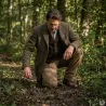 Blouson chasse Amersham Waist Vert - Walker & Hawkes