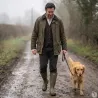 Blouson chasse Amersham Waist Vert - Walker & Hawkes