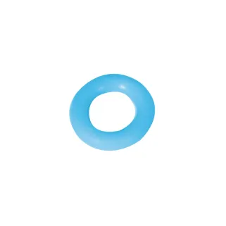 Lot de 50 recharges élastiques Ø8mm - Bleu pour baguage