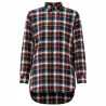 Chemise flanelle Tanouk carreaux rouge/bleu - S à 4XL