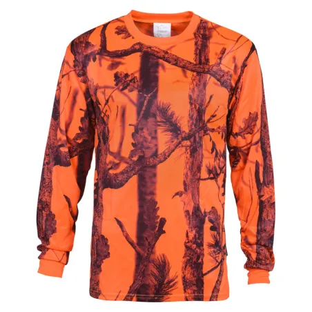 T-shirt Ghost Camo manches longues - Polyester respirant