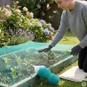 Filet anti-nuisibles 2x5m pour cultures vert