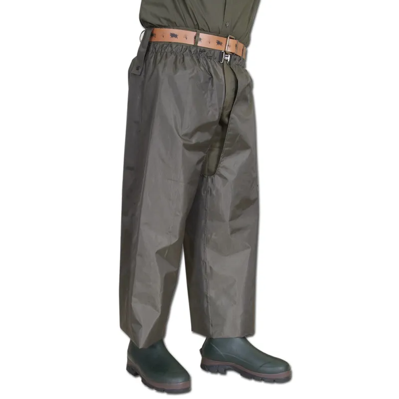 Cuissard kaki imperméable polyamide PVC chasse
