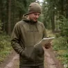 Sweat capuche marron - S à 3XL - Somlys®
