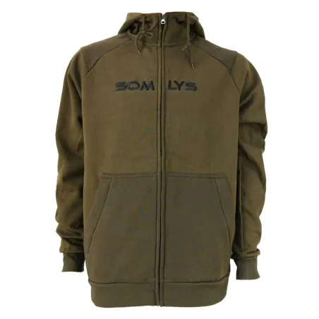 Sweat capuche marron - S à 3XL - Somlys®