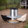 Couvercle anti-pluie pour mangeoire volaille 5kg