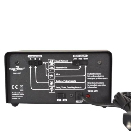 Répulsif ultrason pro 325m² - Rats, souris, insectes