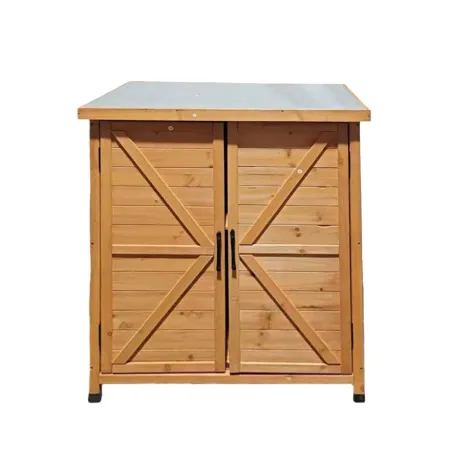 Abri jardin Sambre bois 0,36m² - 2 portes 93cm H