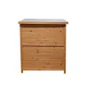 Abri jardin Sambre bois 0,36m² - 2 portes 93cm H