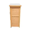 Abri jardin Sambre bois 0,36m² - 2 portes 93cm H