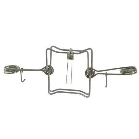 Piège Conibear X 13x13 cm acier brut PHE homologué