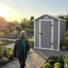 Abri Lys plastique 1,2m² - Hauteur 196 cm 1 porte