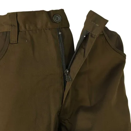 Pantalon Treeland déperlant homme marron - Tailles 38 à 60