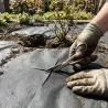 Feutre de paillage naturel - Rouleau de 2m