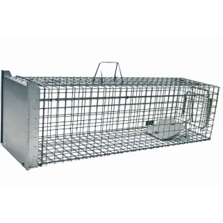 Cage-piège Strong à glissière 3 poignées 140x34x34 cm