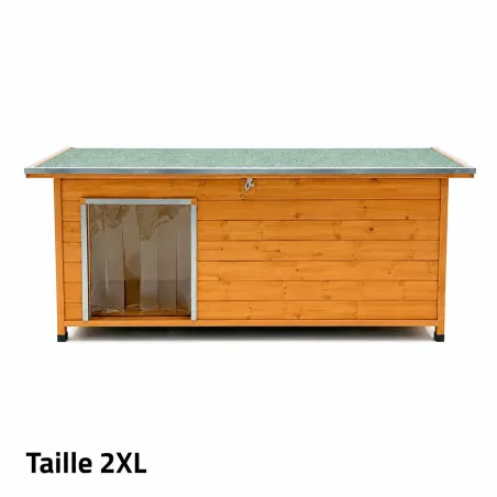 Niche en bois isolante 2XL - Épicéa 3 couches étanche