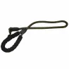 Longe nylon kaki réfléchissante 120 cm pour chien