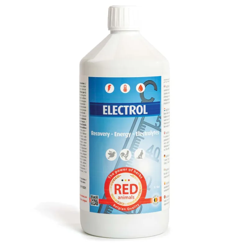 Complément Electrol pour volailles et lapins 1L - RED Animals