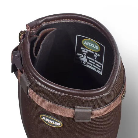 Bottes Arxus Primo Country Zip marron pour élevage