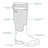 Bottes Arxus Primo Country Zip marron pour élevage