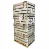 Palette 32 lots de 124 boîtes à œufs 2x6 en carton gris