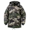 Parka enfant matelassée camo 6-16 ans 4 poches déperlante