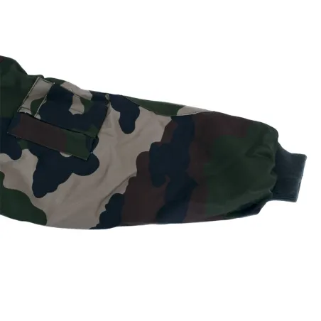 Parka enfant matelassée camo 6-16 ans 4 poches déperlante