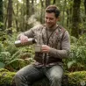 Gilet Chasse Camouflage Léger Déperlant 12 Tubes