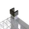 Clips de stabilisation pour clapiers et cages - Lot de 4