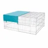 Cage spacieuse à pâturer avec ombrage intégré