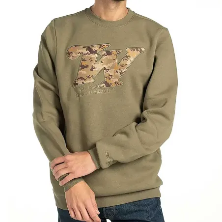 Sweat Homme Redstone Crew Neck Kaki - Winchester®