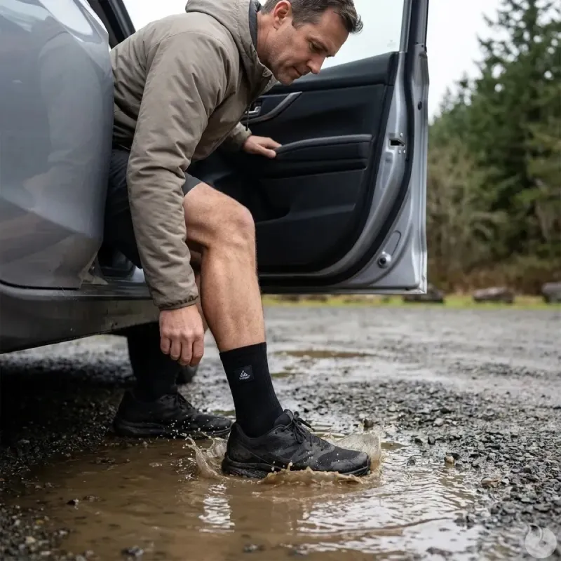Chaussettes Trail Dry - Imperméables et respirantes