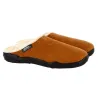 Mules fourrées Doudou marron - Confort douillet Airplum