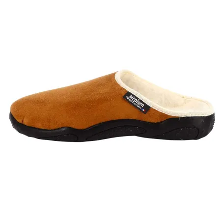 Mules fourrées Doudou marron - Confort douillet Airplum
