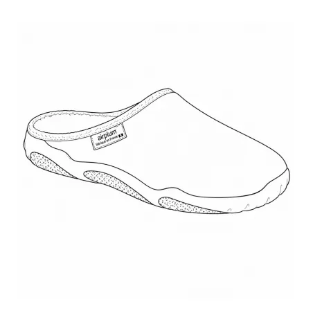 Mules fourrées Doudou marron - Confort douillet Airplum