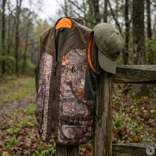 Gilet chasse réversible Somlys - Polyvalent et résistant