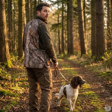 Gilet chasse réversible Somlys - Polyvalent et résistant
