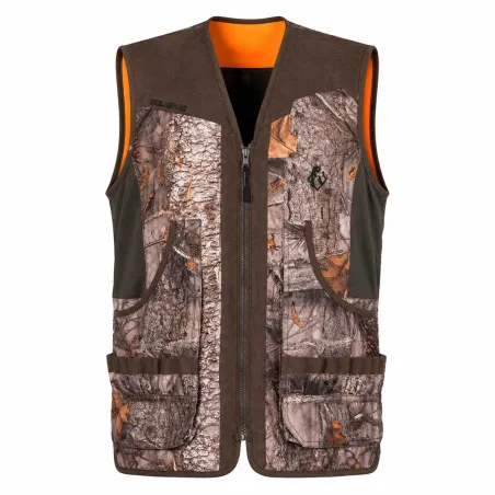 Gilet chasse réversible Somlys - Polyvalent et résistant