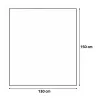 Moustiquaire porte velcro 130x150 cm - Anti-insectes