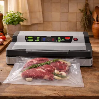 Machine sous vide pro compacte LCD pour élevage