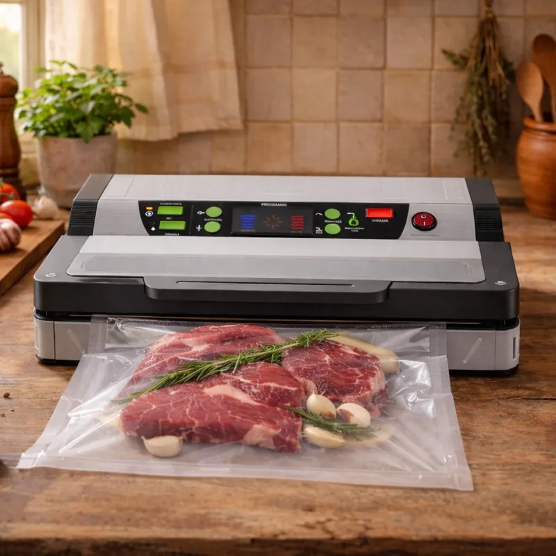 Machine sous vide pro compacte LCD pour élevage