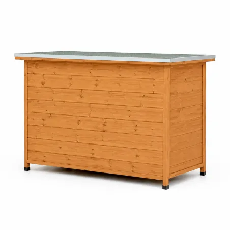 Niche XL en épicéa 3 couches haute isolation pour chien