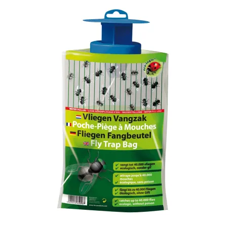 Lot de 3 poches-pièges à mouches écologiques