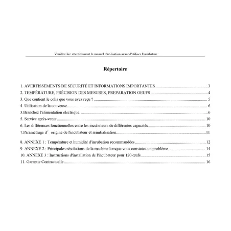 Couveuse SP Couvitech® 120 œufs automatique